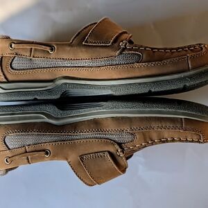 Reel Legends Leather Boat Shoes Men's Size 9